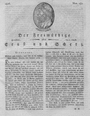 Nro. 154, Sonnabend den 2. August 1806