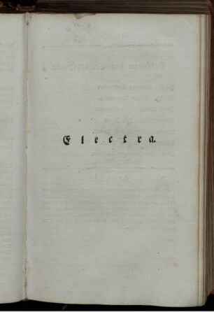 Electra.
