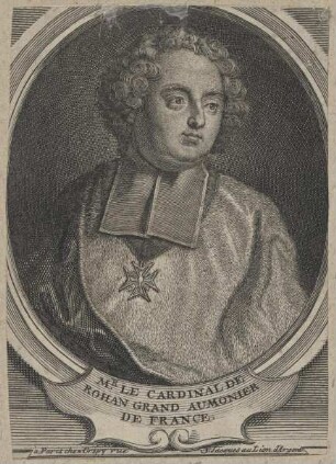 Bildnis des Mr. Le Cardinal de Rohan