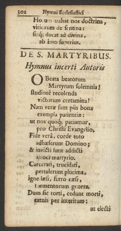 De S. Martyribus.
