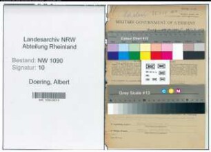 Entnazifizierung Albert Doering , geb. 07.01.1903 (Polizist)