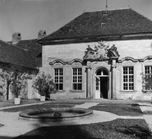 Bayreuth. Altes Schloss (1715/1718; J. D Räntz (der Ältere)). Mittelbau