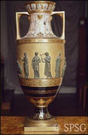 Porzellan, Vase.