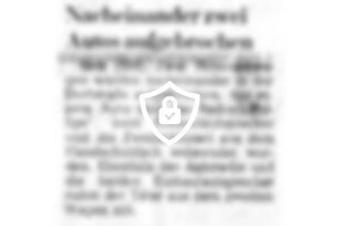 Nacheinander zwei Autos aufgebrochen