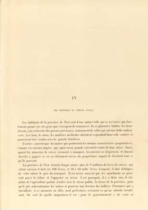IV. Des dépenses du trésor public