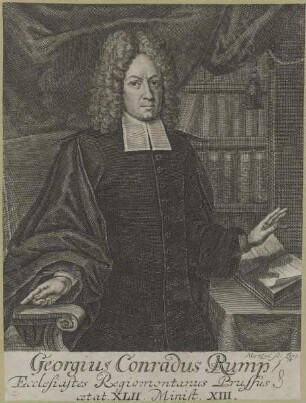 Bildnis des Georgius Conradus Rump