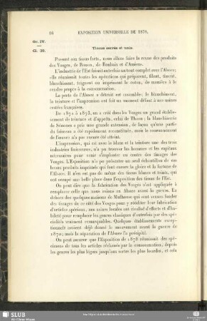 Tissus serrés et unis