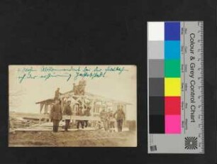Feldpostkarte an seine Eltern in Buchholz, Kreis Harburg von Konrad Brau aus dem Felde