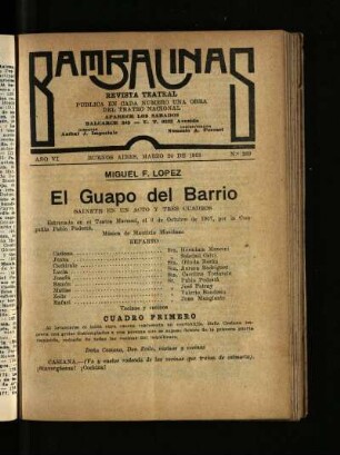 El guapo del barrio