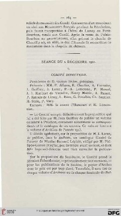 Séance du 2 décembre 1921