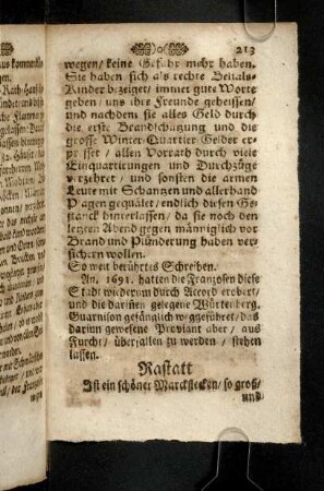 213-219, (Orte unter bad. Herrschaft) R - S