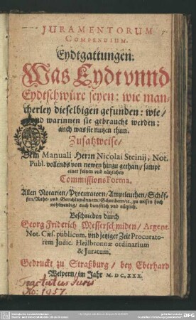 Iuramentorum Compendium