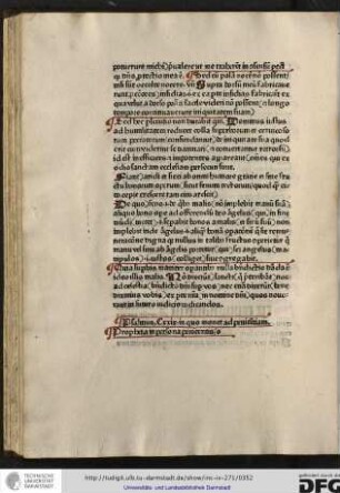 Psalmus Cxxix in quo monet ad penitentiam. Propheta in persona penitentis.