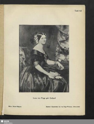 Livia von Frege geb. Gerhard