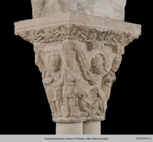 Kapitell mit Bekehrung des Saulus zum Paulus - S04PP32