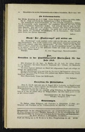 Exerzitien für Mittelschüler