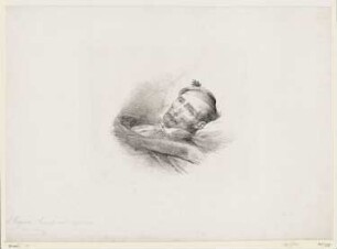 Géricault auf seinem Sterbebett