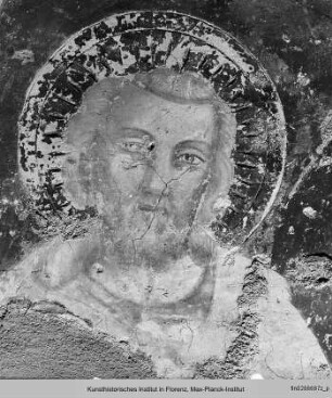 Madonna mit Kind und Heiligen, darüber Schmerzensmann