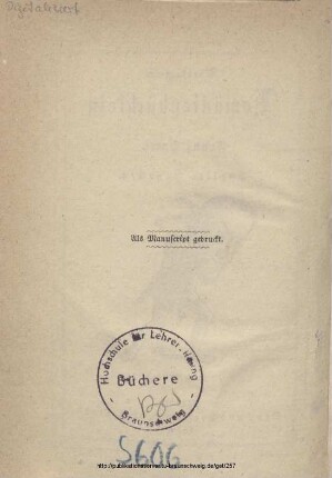 Lustiges Komödienbüchlein : Bändchen 2 / von Franz Pocci