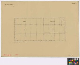 [Sterup([Landkreis Flensburg-Land])]: Grünholzhof. Kuhhaus (Grundriss)