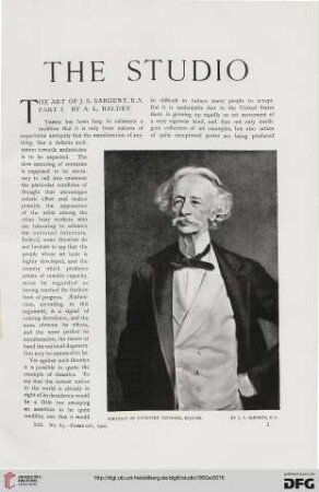 19: The art of J. S. Sargent, R. A., [1]