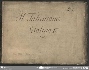 Il Talismano - Mus.3796-F-511a : AngS 178