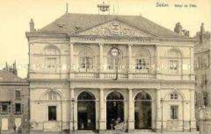 Rathaus in der französischen Stadt Sedan