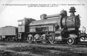 1 D Güterzug-Verbund-Lokomotive der Sächsischen Staatsbahn