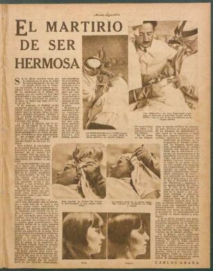 El martirio de ser hermosa