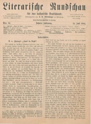 417-424 R. v. Ihering's "Zweck im Recht"