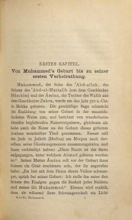 Das Leben des Muhammed