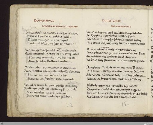 Fahrt-Ende : [SW V: H17]; [SW V, S. 73/126-127]