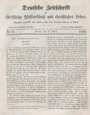 129-132 Die Inspirationslehre