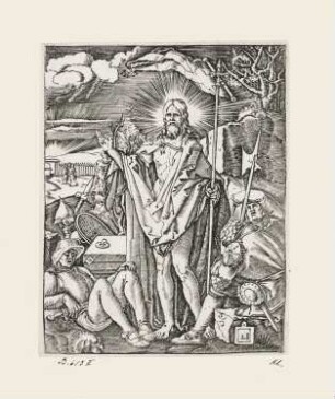 Auferstehung Christi, Blatt 30 der Folge "Passion Christi"