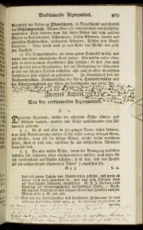 Zweytes Kapitel. Von den verdünnenden Arzneymitteln.