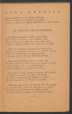 La tristeza del cuadrumano