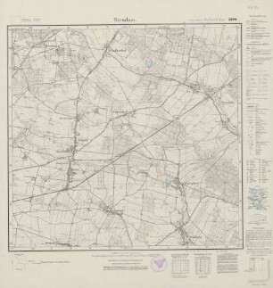 4771 (alte Nr.: 2770) Stradam, Meßtischblatt (4cm - Karte)