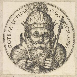 Bildnis des Gottfried V., Herzog von Niederlothringen