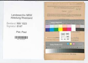Entnazifizierung Paul Piel , geb. 26.10.1906 (Angest.)