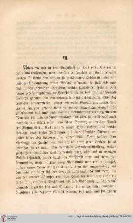 VII. Die Gedichte zweiter Periode