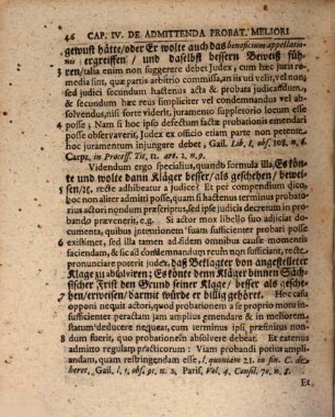 Dissertatio Juridica, De Probationis Probatione Meliori : = Von Bessern Beweiß