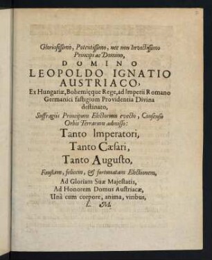 2r, Gloriosissimo, Potentissimo, ...