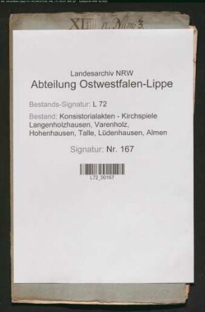 Anschaffung und Reparatur einer Orgel; Vergütung des Orgelspielers