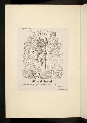Humoristisch-satyrisches Kriegs-Album. Flugblatt 22