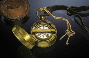 Papierstreifenwächteruhr, tragbar: Original (Patents 1855-1882)