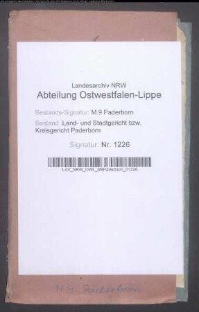 Erblasser: Böhle, geb. Schlüter; Ehepartner: Böhle, Conrad: