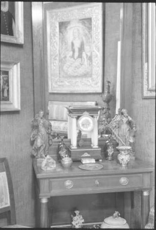 Wohnzimmer in der Villa Brenzinger