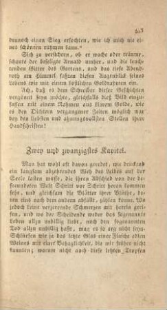 Zwey und zwanzigstes Kapitel