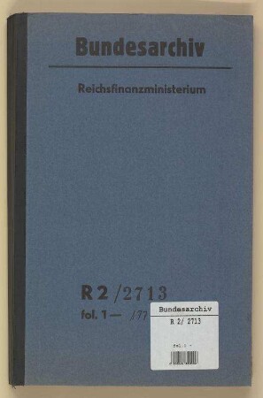 Rückgliederung des Saargebietes. - Materialsammlungen der deutschen Verhandlungsdelegation: Bd. 1/1