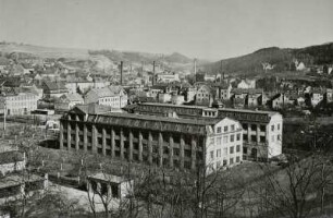 Strickwarenfabriken Eknit und O. Lindner, Roßwein, um 1935